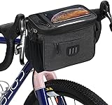 Велосипедна сумка на кермо flintronic, сумка на рамі великої місткості 6 л, з тримачем для телефону, для гірських велосипедів MTB, шосейних велосипедів