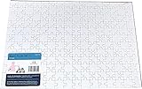 Spieltz Bricolaje: gran puzle en blanco, tamaño DIN A3 (29,7 x 42 cm), 192 piezas, puzle blanco en blanco para pintar o pegar. Fabricado en Alemania.