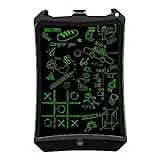 Woxter Smart Pad 90 Black - Tableau blanc électronique, tablette d'écriture 9 ', ton vert, capteur de pression (10-200g), pile CR2016, aimants pour réfrigérateur, noir