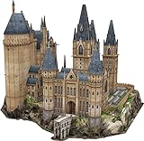 Asmodee- Harry Potter – Puzzle 3D: La Torre de astronomía Construcción (4D Cityscape Worldwide 51062)