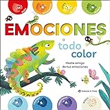 Emociones a todo color: Libro de cartón para bebés en español - Cuentos para niños de 2 años para aprender colores y 8 emociones (SIN COLECCION)