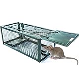 T-Raputa trampas Ratones,ratoneras para Ratas Grandes para capturar Ratones, Ratas, plagas y roedores en Interiores y Exteriores