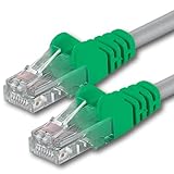 0,25m - Crossover - 1 pieza - Cable de red Ethernet con conectores RJ45 CAT6 CAT 6 Cat.6 1000 Mbit/s