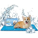 Охолоджувальний килимок Nobleza для собак, кішок, охолоджуюча ковдра для собак 90 * 50 см, охолоджуюча лежанка для собак середнього та великого розміру, гелевий килимок, активований тиском, L