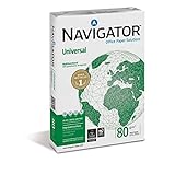 Navigator Universal - Caja de 5 paquetes de papel de impresión, A3, 80 g/m²