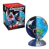 Globo Terraqueo 2 en 1 (Discovery), Juguetes educativos, Bola del mundo con luz, Juguetes niños, bola del mundo niños, globos terráqueos, mapa mundi infantil