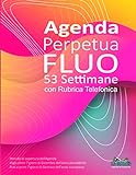 FLUO Perpetual AGENDA with TELEPHONE SIGNATURE: Customizable daily planner for the management of your time - South American annual agenda in 53 ... settimanali per scrivere note and apppuntamenti)