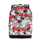 Minnie Mouse Lashes-FAN HS Backpack, Red