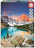 Educa - Lago Moraine, Banff National Park, Canadá Puzzle, 1000 Piezas, Multicolor (17739)