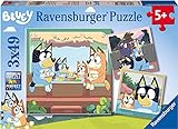 Ravensburger - Puzzle Bluey, Colección 3 x 49, 3 Puzzle de 49 Piezas, Puzzle para Niños, Edad Recomendada 5+ Años