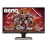 BenQ EX2780Q Monitor Gaming (27 pulgadas, IPS, 2K, 144 Hz, HDR 400, FreeSync Premium, control remoto), Color Bronce