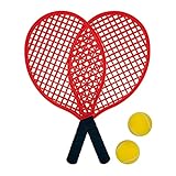 Schildköt Juego de Tenis de Playa 2 Raquetas, 2 Pelotas de Softball, en un Bolsillo de Malla Resellable, 970130