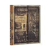Paperblanks Cuadernos de Tapa Dura Tesla, Bosquejo de una Turbina | Rayado | Ultra (180 × 230 mm)