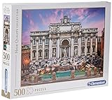 Clementoni- High Quality: Trevi Fountain Puzzle, 500 Piezas, Multicolor, pezzi (35047.6)