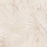 Papel pintado tnt tropical jungla beige 363852 36385-2 Livingwalls Hygge | beige | Rollo (10,05 x 0,53 m) = 5,33 m²