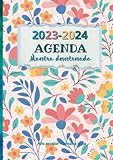 Agenda Profesorului Destresat 2023 2024 - An școlar - Săptămâna în vedere: Cadou pentru profesorul de grădiniță, primar, gimnaziu sau tutore de clasă, caietul profesorului cu multe extra. Floare A4