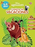 Animales Disney. Cuaderno de vacaciones (3-4 años) (Disney. Cuaderno de vacaciones): Observación · Grafismo · Motricidad · Lógica (Aprendo con Disney)