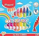 Maped Color' Peps Early Age Jumbo - Pack de 24 rotuladores