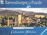 Ravensburger Puzzle 1000 Piezas, La Alhambra Granada, Panoramas, Colección Fotos y Paisajes, para Adultos, Rompecabezas de Calidad