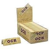 OCB - 50 рулонных бумажных коробок из натуральной конопли (50 листов)
