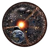 Эвлүүлдэг тоглоом 1000 ширхэг Нарны аймаг Нар Бархасбадь Сугар Санчир Сар Ангараг Тэнгэрийн ван Далай ван Хар нүх од Хүүхдийн насанд хүрэгчдийн тоглоом Дугуй цаас (67,6" x 67,6")