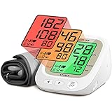 Cofoe Blood Pressure Monitor for Home Use, Upper Arm Blood Pressure Machine for Adults Accurate Digital BP Monitor with Large Cuff 22-32cm, Voice Function