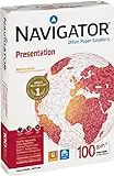 Navigator Presentation - ເຈ້ຍພິມ A4 ຂະໜາດ 100 g/qm 500 ແຜ່ນສີຂາວ