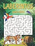 Laberintos para Niños: Libro de Actividades con 40 Divertidos y Educativos Rompecabezas de Laberintos para Niños a Partir de 5 Años
