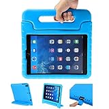 LEADSTAR Funda para Nuevo iPad 9.7 Tableta Caso de Los Niños a Prueba de Golpes Luz Peso Mango Soporte Super Protección Cubierta para Apple iPad Air/iPad Air 2 / iPad 9,7 2017/2018 Tablet (Azul)