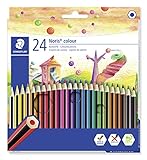 Staedtler 185 C24 - Lápices de colores (24 unidades) Multicolor