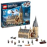 LEGO 75954 Harry Potter Gran Comedor de Hogwarts Juguete de Construcción con Torre de 4 Plantas, una bote y 10 Mini Figuras