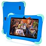 EagleSoar Tablet Niños 7 Pulgadas, Android 11 Tablet PC para Niños HD, 2GB RAM 32GB ROM, Quad Core, WiFi, Bluetooth, Control Parental, Doble Cámara Tablet Infantil Educativo con Kid-Proof Funda (Azul)