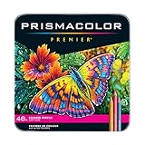 Sanford Prismacolor Premier Color Matita Impostat 48 / Tin-W / Due Bonus Artstix