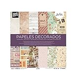 Busquets - Papeles Decorados Scrapbooking Arlet 30,5x30,5
