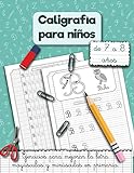 Caligrafía para niños de 7 a 8 años.: Ejercicios para mejorar la letra mayúsculas y minúsculas en primaria.: 1 (Handwriting Workbooks for kids)