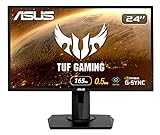 ASUS VG248QG - Monitor Gaming de 24' (Full HD, 165 Hz, 0.5 ms MPRT, Extreme Low Motion Blur, Adaptive-sync, FreeSync Premium technology) negro
