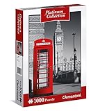 Clementoni- Puzzle Platinum London 1000 Piezas (39397)