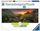 Ravensburger Puzzle 1000 Piezas, Sol sobre Islandia, Puzzle Panorama, Colección Fotos y Paisajes, Puzzle para Adultos, Rompecabezas Ravensburger de óptima calidad, Puzzles Paisajes Adultos