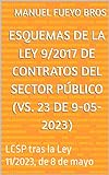 Schémas de la loi 9/2017 sur les contrats du secteur public (Vs. 23 du 9-05-2023): LCSP après la loi 11/2023, du 8 mai