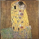 Clementoni - Puzzle adulto 1000 piezas Cuadro 'El Beso' de Klimt, Colección Museos (31442)