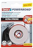 tesa Powerbond Ultra Fuerte: cinta de doble cara 1,5m x 19mm
