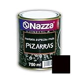 Pintura Pizarra para Paredes Nazza | Convierte tu pared en una pizarra | Fácil borrado y lavado | Color Negro | Envase de 750 ml.