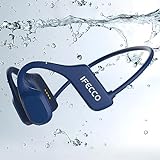 IFECCO Auriculares de Conducción ósea Bluetooth 5.2 - Auriculares de Natación IP68 Impermeables Subacuáticos,Auriculares Deportivos Inalámbricos con 8GB MP3 para Nadar Correr y Ciclismo
