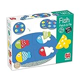 Goula - Fish Match & Mix Juguete educativo para aprender formas y colores para niños a partir de 2 años