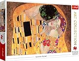 Trefl-Gustav Klimt-The Kiss Does Not Apply Puzzles, Mehrfarbig (Trefl-10559)