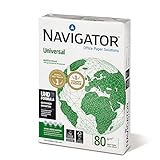 Navigator - Resmas de papel para oficina Premium Universal - Formato A4, 80 gr - 30 resmas de 500 hojas