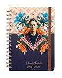 Agenda escolar 2019/2020 A5 12 meses Semana Vista Frida Kahlo