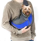 Skuldertaske til hundebærer rejsetaske til at bære hvalpe killing lille kæledyr Justerbar polstret skulderrem mulepose