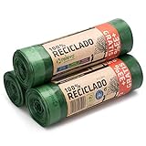 Relay 100% Recycled Trash Bags, keu hoʻopale ia 30 L, 60 mau ʻeke