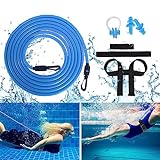 Тренувальний ремінь для плавання, захисний ремінь для плавання 4M, регульований ремінь для плавання, ремінь для плавання в басейні, ремінь для плавання для дорослих/дітей/професіоналів/любителів
